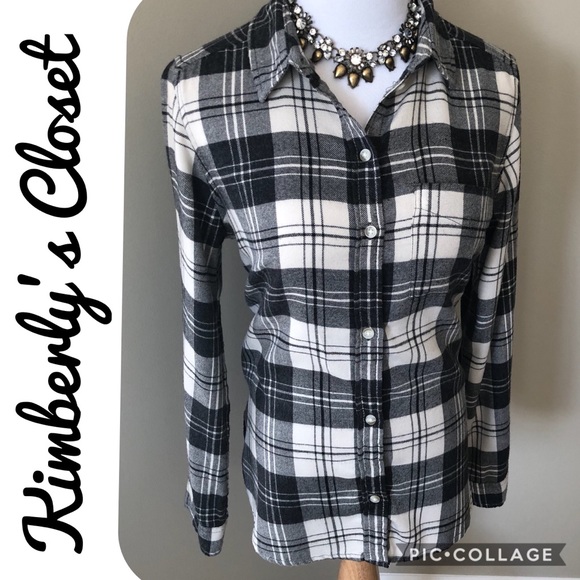 American Eagle Outfitters Tops - 🌸🌼AMERICAN EAGLE🌸🌼Plaid Flannel Shirt